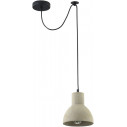 Lampa wisząca betonowa Broni 16cm szara Maytoni