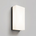 Badd Square LED 3000K white / graphite outdoor wall lamp Maytoni