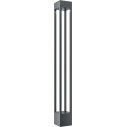 Elbe LED 3000K 100 cm graphite modern garden post Maytoni