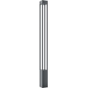 Elbe LED 3000K 150 cm graphite modern garden post Maytoni