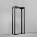 Pir LED 3000K 50 cm graphite solar post lamp with motion and dusk sensor Maytoni