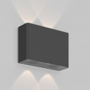 Show LED 3000K graphite up-down facade wall lamp Maytoni