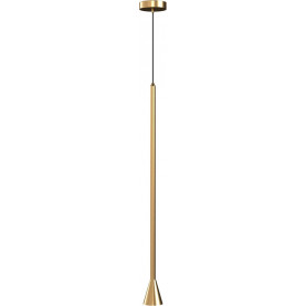 Lampa wisząca minimalistyczna stożek Arrow 7,5cm złota Maytoni