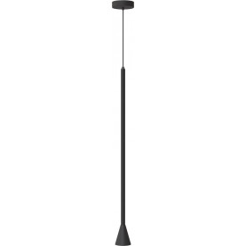 Lampa wisząca minimalistyczna stożek Arrow 7,5cm czarna Maytoni