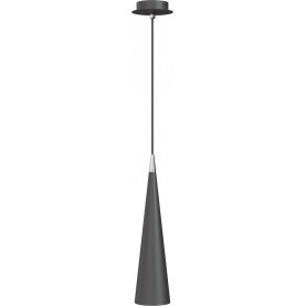 Lampa wisząca stożek Nevill 8cm czarna Maytoni
