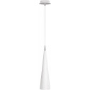 Lampa wisząca stożek Nevill 8cm biała Maytoni