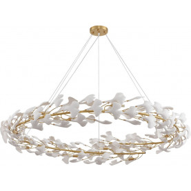 Lampa wisząca dekoracyjna Botanika 150cm biało-złota Step Into Design 2