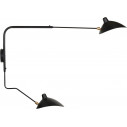 Kinkiet podwójny na wysięgnikach Crane S 110cm czarny Step Into Design
