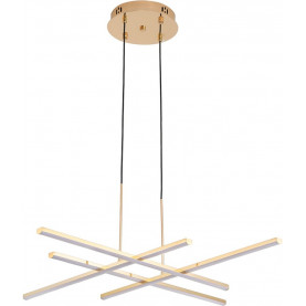 Lampa wisząca nowoczesna Criss Cross LED 78cm złota Step Into Design