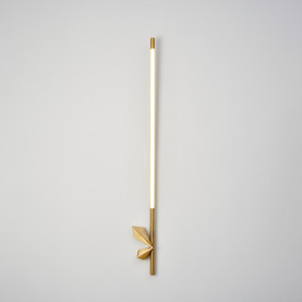 Kinkiet pionowy glamour Florence LED 86cm złoty Step Into Design