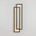 Kinkiet nowoczesny Symmetry LED 100cm czarny mat Step Into Design