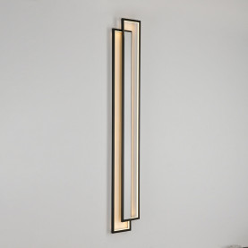 Kinkiet nowoczesny Symmetry LED 200cm czarny mat Step Into Design