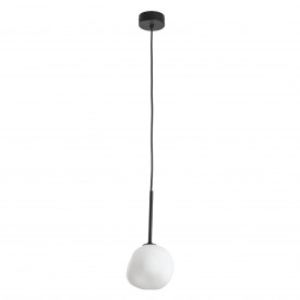 Lampa wisząca szklana Misty 15cm biała TK Lighting