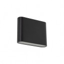 Kinkiet ogrodowy na elewację Arwena LED IP54 3000K 11,5cm czarny TK Lighting