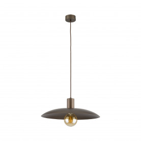 Lampa wisząca retro Astra Brown 41cm brązowa TK Lighting