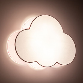 Plafon dziecięcy chmurka Cloud 63cm różowy TK Lighting