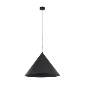 Lampa wisząca stożek Cono Black 50cm czarna TK Lighting