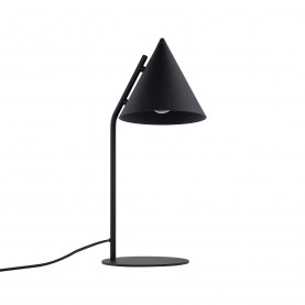 Lampa na stolik nocny stożek Cono Black czarna TK Lighting