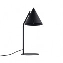 Lampa na stolik nocny stożek Cono Black czarna TK Lighting