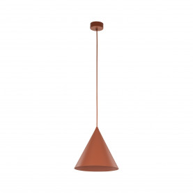 Lampa wisząca stożek Cono Brick 25cm ceglana TK Lighting