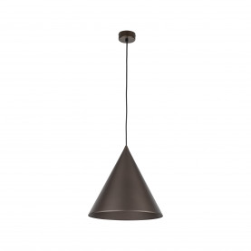 Lampa wisząca stożek Cono Brown 32cm brązowa TK Lighting