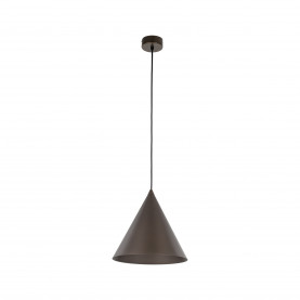 Lampa wisząca stożek Cono Brown 25cm brązowa TK Lighting