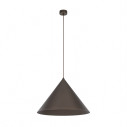 Lampa wisząca stożek Cono Brown 50cm brązowa TK Lighting