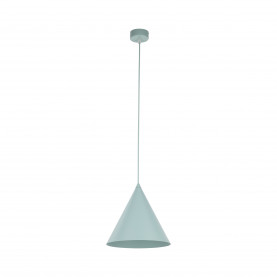Lampa wisząca stożek Cono Mint 25cm miętowa TK Lighting