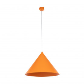 Lampa wisząca stożek Cono Orange 50cm pomarańczowa TK Lighting