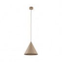 Lampa wisząca stożek Cono Sabia 25cm beżowa TK Lighting