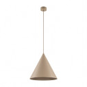 Lampa wisząca stożek Cono Sabia 32cm beżowa TK Lighting