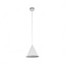 Lampa wisząca stożek Cono White 19cm biała TK Lighting