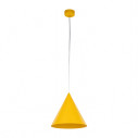 Lampa wisząca stożek Cono Yellow 25cm żółta TK Lighting