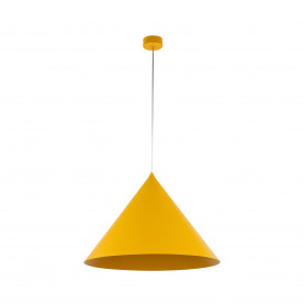 Lampa wisząca stożek Cono Yellow 50cm żółta TK Lighting