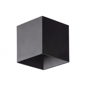 Kinkiet ogrodowy góra-dół Cube LED 3000K IP54 czarny TK Lighting