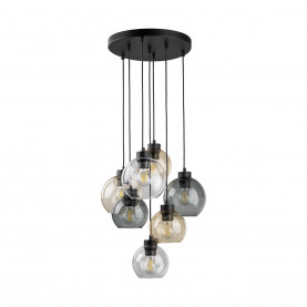 Lampa wisząca szklane kule Cubus VII 49cm multikolor TK Lighting