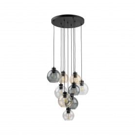 Lampa wisząca szklane kule Cubus IX 49cm multikolor TK Lighting