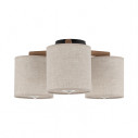 Lampa sufitowa 3 punktowa Deva len TK Lighting