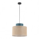 Lampa wisząca boho Duo 38cm juta / zielony TK Lighting