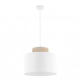 Lampa wisząca boho Duo 38cm juta / biały TK Lighting