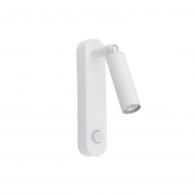 Kinkiet z włącznikiem Enzo Long biały TK Lighting