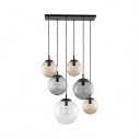 Lampa wisząca szklane kule na listwie Esme VI 77cm multikolor TK Lighting