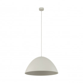 Lampa wisząca metalowa Faro 50cm beżowa TK Lighting