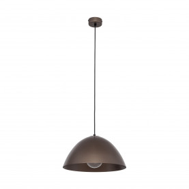 Lampa wisząca metalowa Faro 34cm brązowa TK Lighting