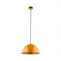 Lampa wisząca metalowa Faro Ochra 34cm żółta TK Lighting