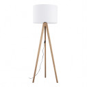 Lampa trójnóg z abażurem Grand 50cm H145cm biały / sosna TK Lighting
