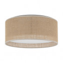 Plafon okrągły boho Juta 45cm brązowy TK Lighting