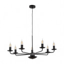 Żyrandol świecznikowy wiszący Limal VII 72cm czarny TK Lighting