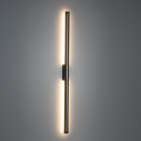 Kinkiet zewnętrzny pionowy Linea LED 3000K IP65 121cm szary TK Lighting