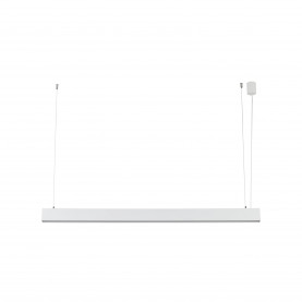 Lampa wisząca podłużna Luxe LED 3000K 120cm biała TK Lighting